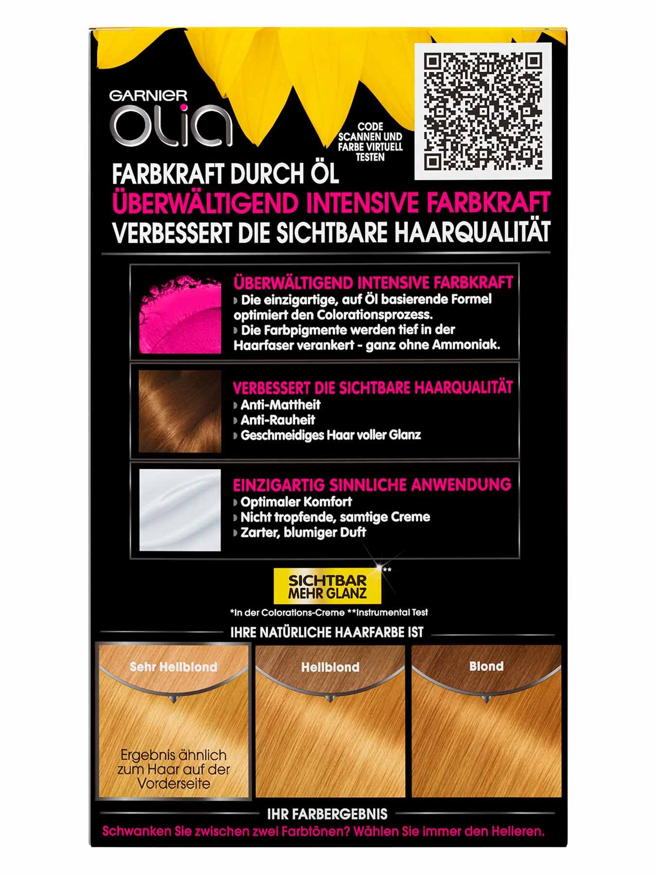 Olia 9.30 Karamell Gold Produktbild Rückseite
